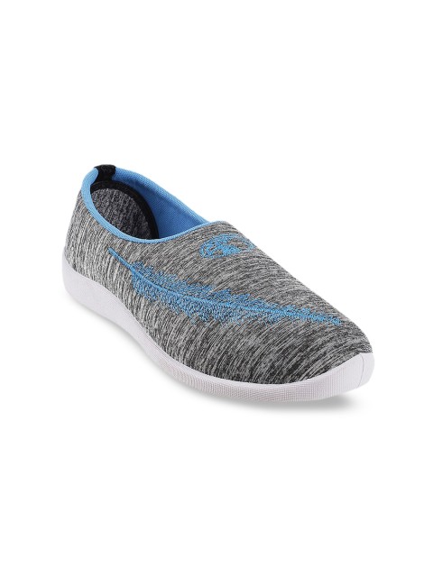 

WALKWAY Women Grey Woven Design Sneakers