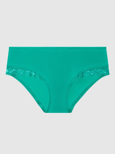 

La Senza Women Green Solid Ultrasoft Hipster Briefs 11152283-0CFQ
