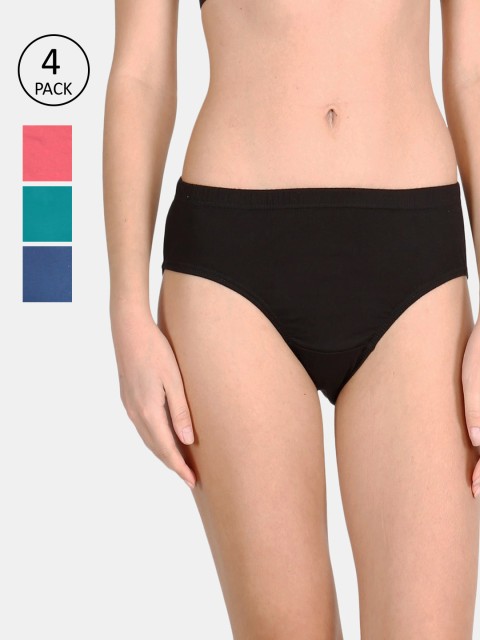 

LUX Cozi for her Women Pack of 4 Assorted Hipster Briefs COZIHER_PTY_101_4PC