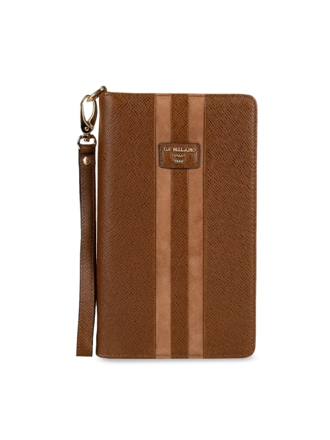 

Da Milano Men Brown Leather Passport Holder