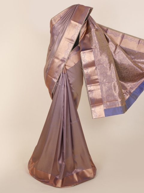 

Pothys Lavender Pure Silk Woven Design Kanjeevaram Saree