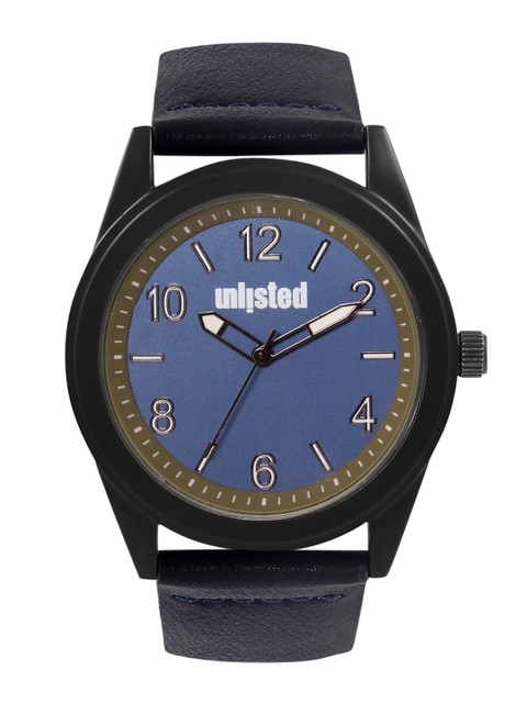 

UNLISTED A KENNETH COLE PRODUCTION Men Blue Analogue Watch 10032059