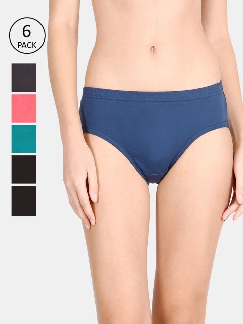 

LUX Cozi for her Women Pack of 6 Assorted Hipster Briefs COZIHER_PTY_101_6PC