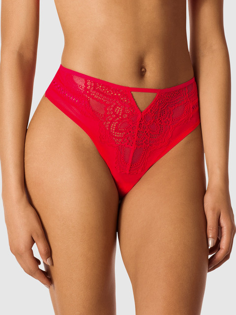 

La Senza Women Red Self-Design Obv Non-Col Thongs 11149006-0DUM