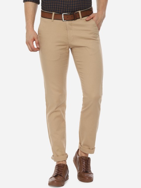 

Van Heusen Sport Men Beige Slim Fit Solid Chinos