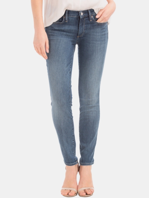 

GAP Women Blue Slim Fit Mid-Rise Clean Look Jeans