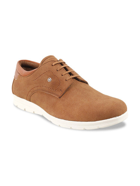 

WALKWAY Men Tan Derbys