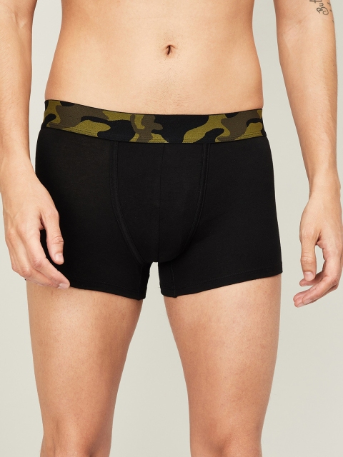

Fame Forever by Lifestyle Men Black Solid Trunks 8903738138002