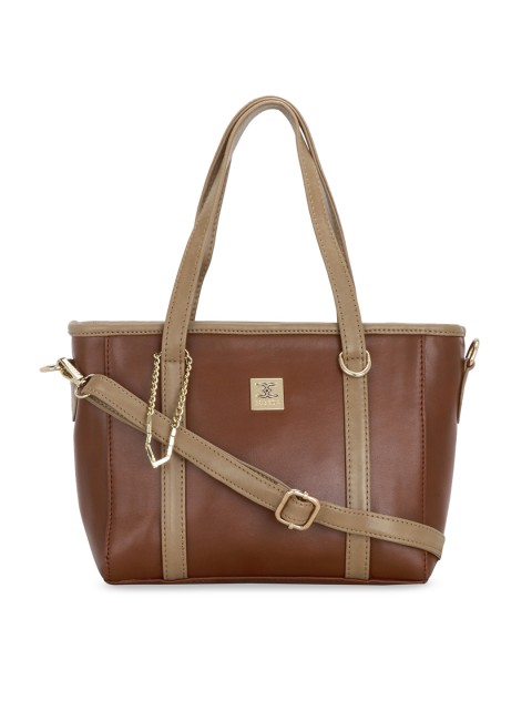 

ESBEDA Tan Solid Shoulder Bag