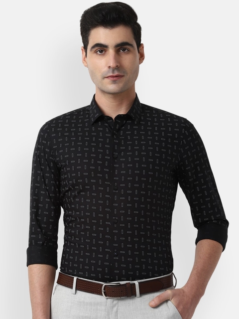 

Louis Philippe Sport Men Black Slim Fit Printed Casual Shirt