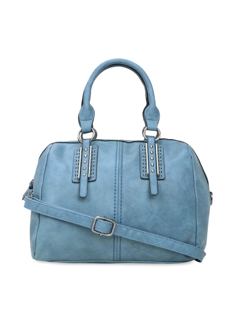 

ESBEDA Blue Self Design Handheld Bag