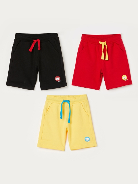 

Juniors by Lifestyle Boys Multicoloured Solid Regular Fit Regular Shorts, Multi