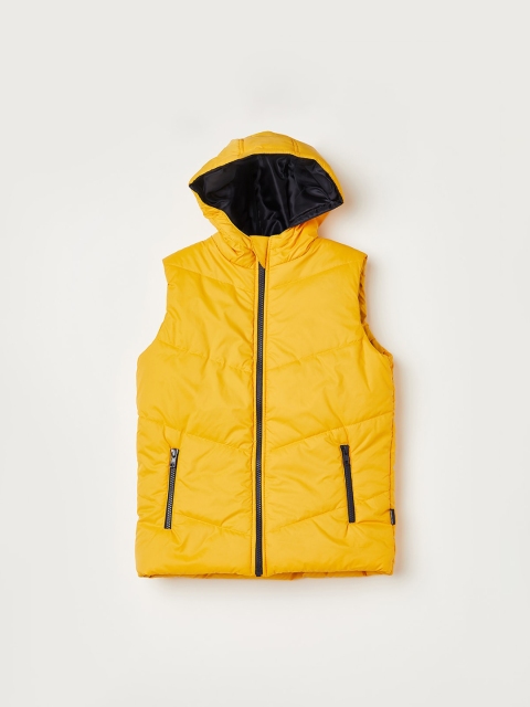 

Fame Forever by Lifestyle Boys Mustard Solid Padded Jacket