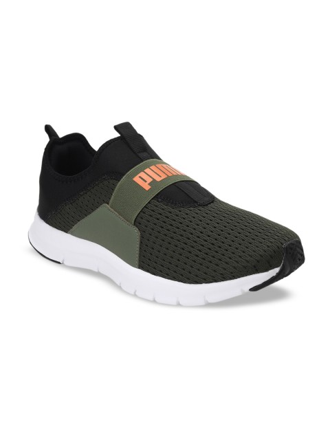 

Puma Men Olive Green Reck Walking Shoes