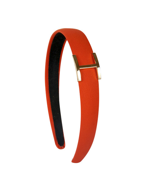 

YoungWildFree Women Orange Solid Metal Hairband