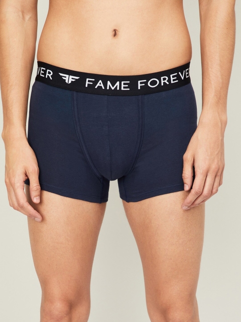 

Fame Forever by Lifestyle Men Navy Blue & Grey Solid Trunk 8903738137968