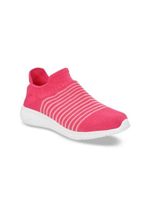 

AfroJack Women Pink & White Sustainable Walking Shoes