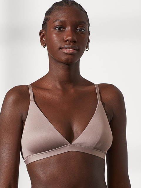 

H&M Beige Padded Jersey Bra