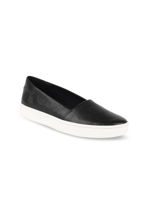 

Hush Puppies Women Black Slip-On Sneakers