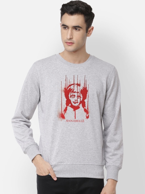 

Free Authority Men Grey Print Annabelle Sweatshirt