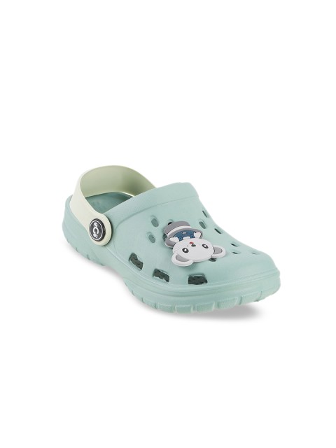 

WALKWAY Girls Green Printed Ballerinas