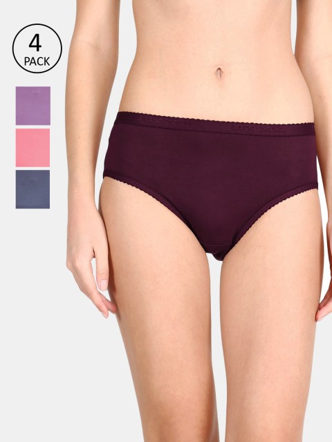 

LUX Cozi for her Women Pack of 4 Assorted Hipster Briefs COZIHER_PTY_201_4PC