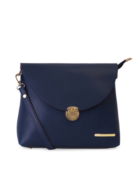 

Lapis O Lupo Blue Solid Sling Bag
