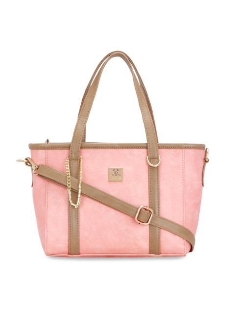

ESBEDA Pink Solid Handheld Bag