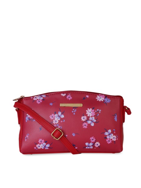 

Lapis O Lupo Red Printed Sling Bag