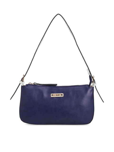 

ESBEDA Blue & White Solid Shoulder Bag