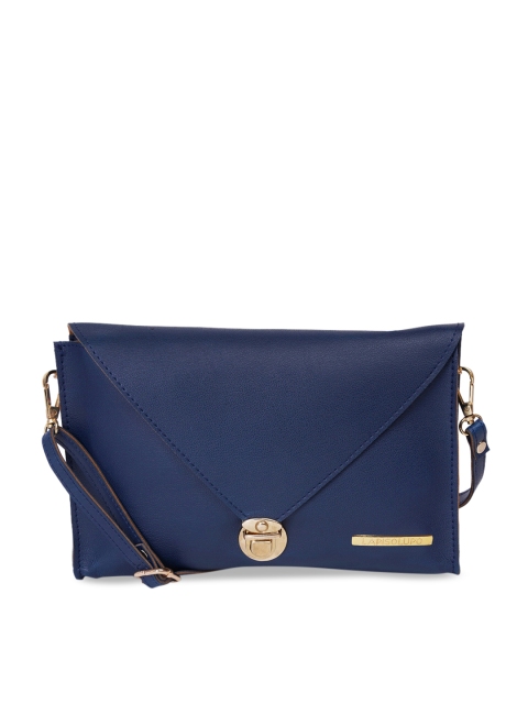 

Lapis O Lupo Blue Solid Sling Bag