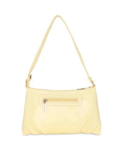 

ESBEDA Yellow Solid Shoulder Bag