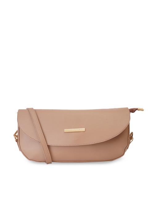 

Lapis O Lupo Beige Solid Sling Bag