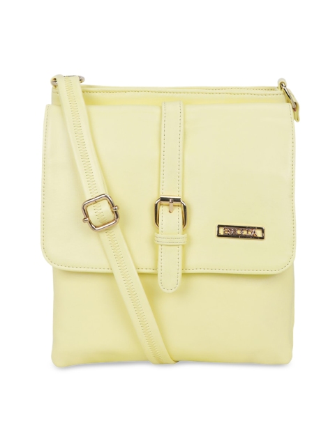 

ESBEDA Yellow Solid Sling Bag