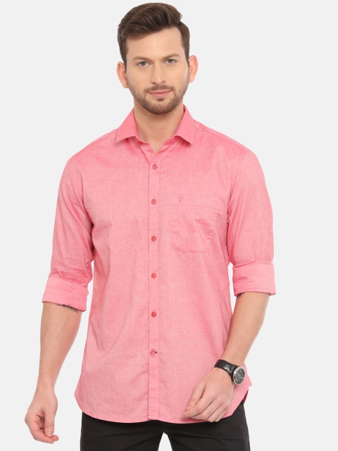 

Classic Polo Men Pink Slim Fit Solid Casual Shirt