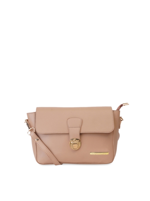 

Lapis O Lupo Beige Solid Sling Bag