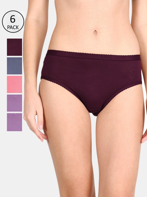 

LUX Cozi for her Women Pack of 6 Assorted Hipster Briefs COZIHER_PTY_201_6PC