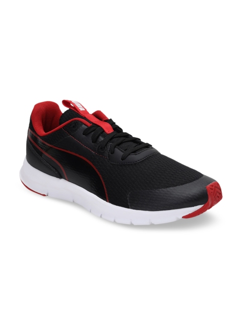 Puma Unisex Black Flash Running Shoes