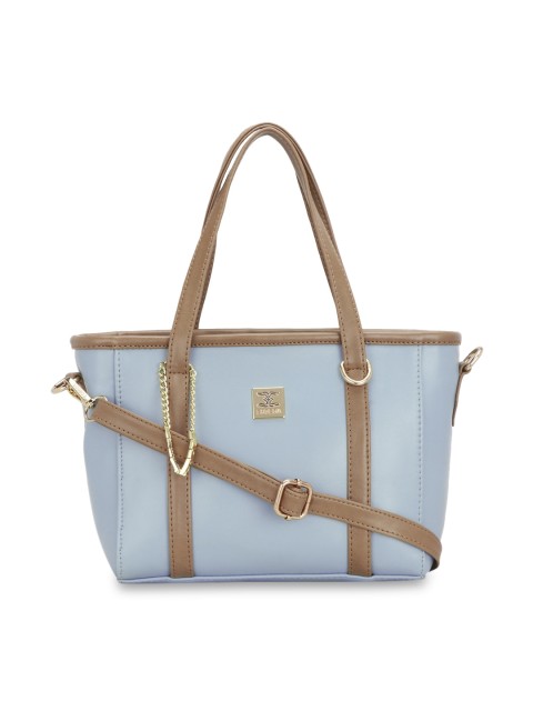 

ESBEDA Blue Solid Handheld Bag