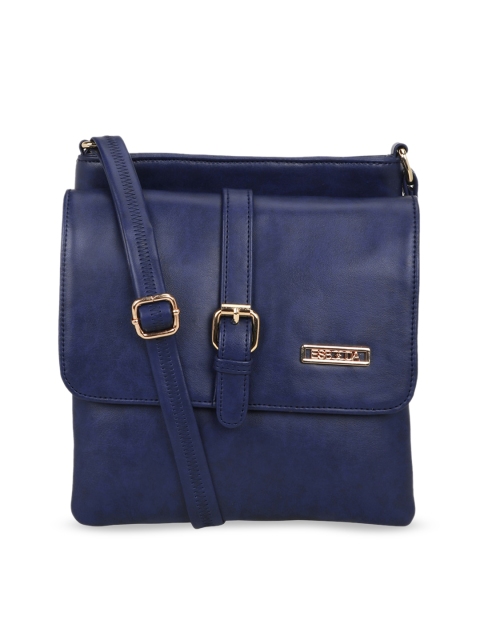 

ESBEDA Blue Solid Sling Bag