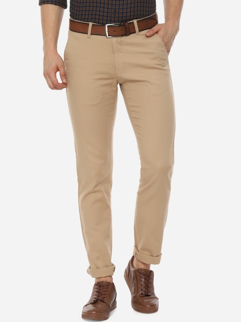 

Van Heusen Sport Men Beige Solid Chinos