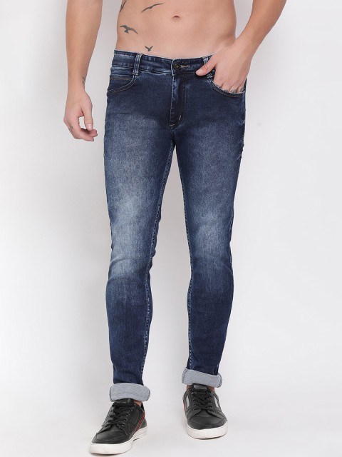 

COBB Men Blue Slim Fit Mid-Rise Clean Look Jeans