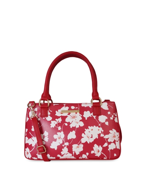 

Lapis O Lupo Red & White Printed Handheld Bag
