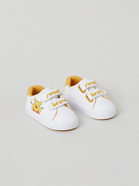 

H&M Kids White Printed Trainers