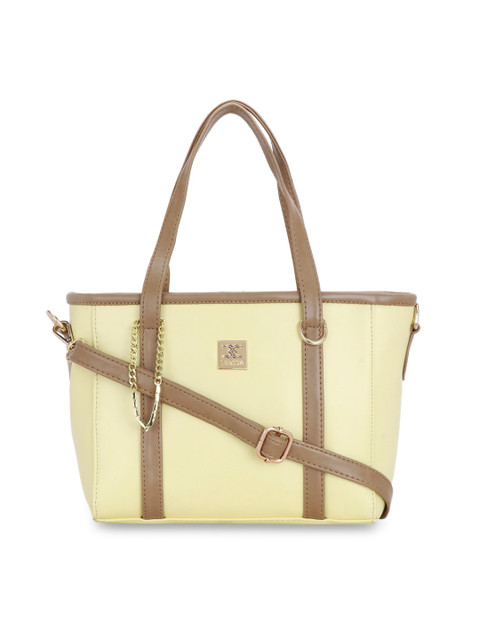 

ESBEDA Yellow Solid Shoulder Bag
