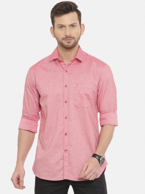 

Classic Polo Men Pink Slim Fit Solid Casual Shirt