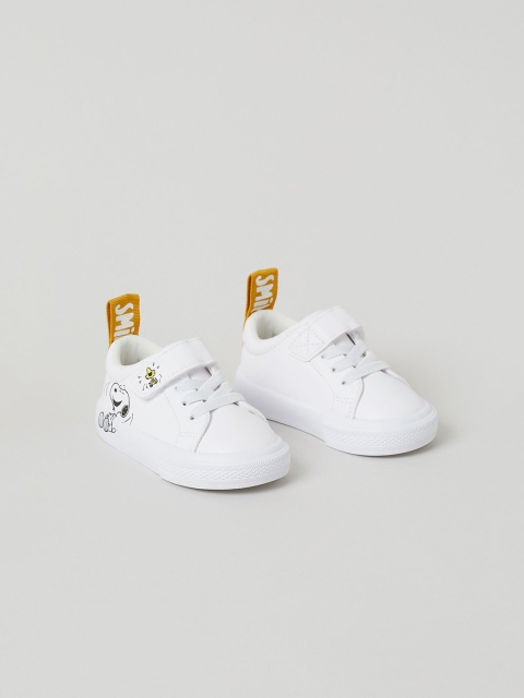 

H&M Kids White Printed Trainers