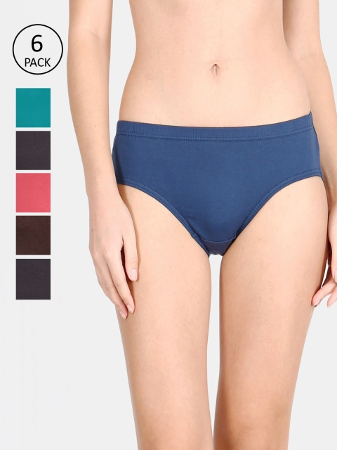 

LUX Cozi for her Women Pack of 6 Assorted Hipster Briefs COZIHER_PTY_101_6PC