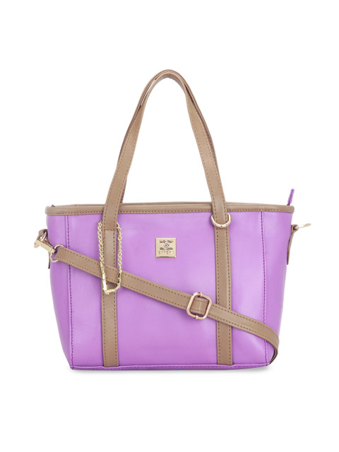 

ESBEDA Purple Solid Handheld Bag