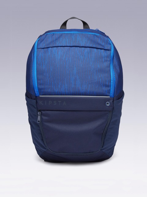 

Kipsta By Decathlon Unisex Navy Blue Colourblocked Sports Backpack